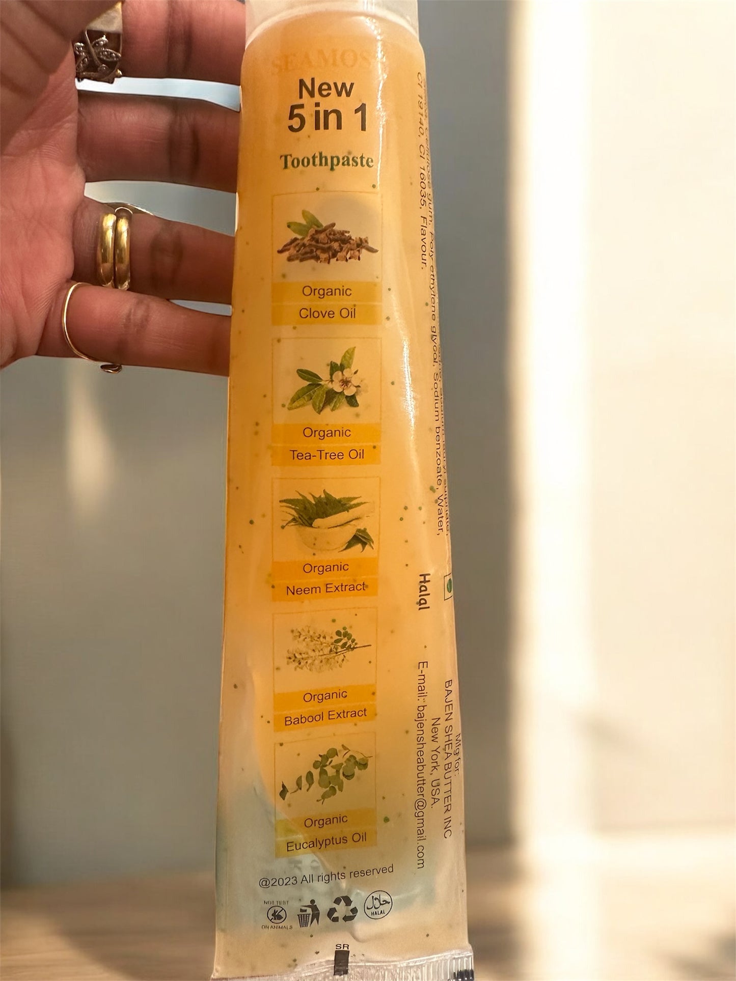 Seamoss Toothpaste